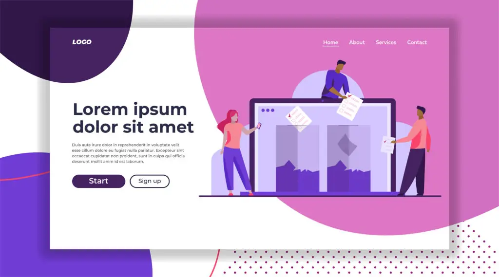 high-converting homepage